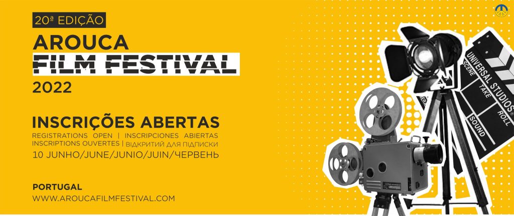 Inscrições Edição 22 Arouca Film Festival